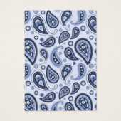 Blue Paisley Pattern (Front)
