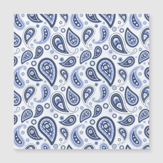 Blue Paisley Pattern (Front)