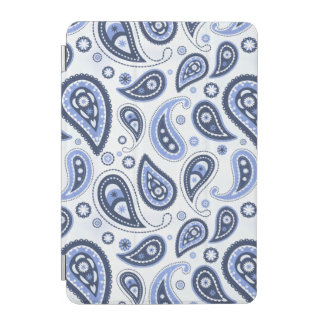 Blue Paisley Pattern iPad Mini Cover
