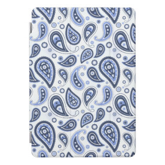 Blue Paisley Pattern iPad Pro Cover