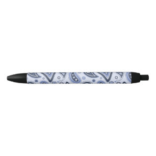Blue Paisley Pattern Pen