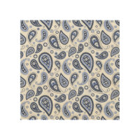 Blue Paisley Pattern