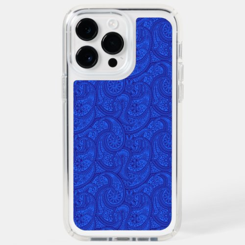 Blue Paisley Speck iPhone 14 Pro Max Case
