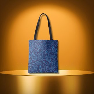 Blue Paisley 