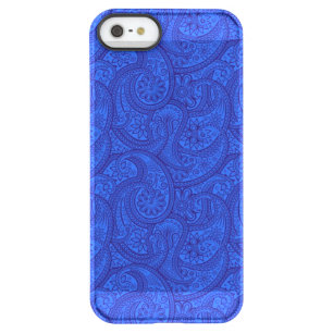 Blue Paisley Permafrost iPhone SE/5/5s Case