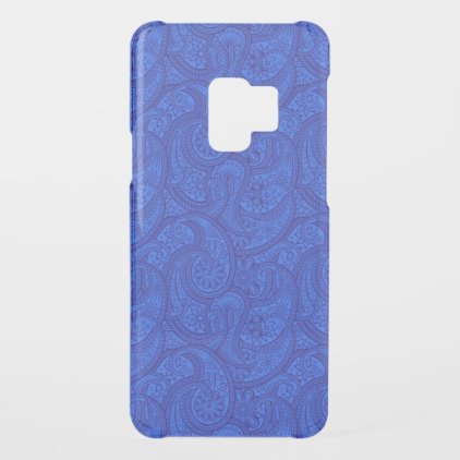Blue Paisley Uncommon Samsung Galaxy S9 Case