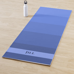 Blue Palette 2-Sides Design Yoga Mat