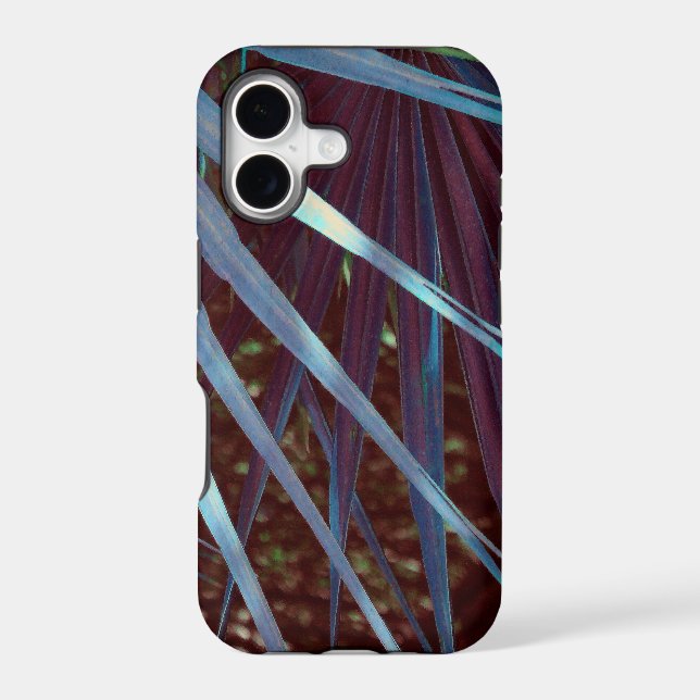 Blue Palmetto Dream Case-Mate iPhone Case (Back)