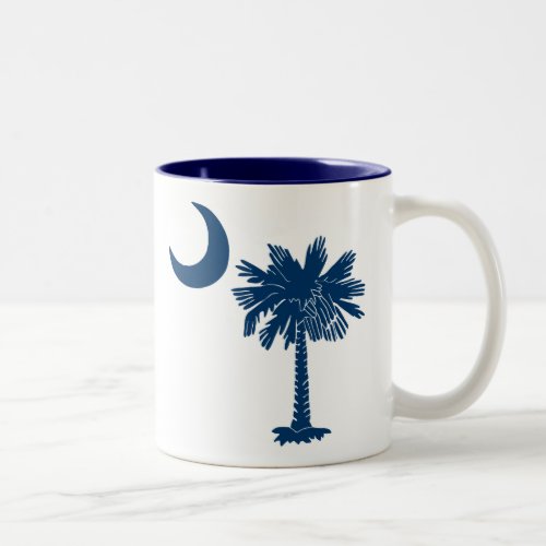 Blue Palmetto South Carolina Mug