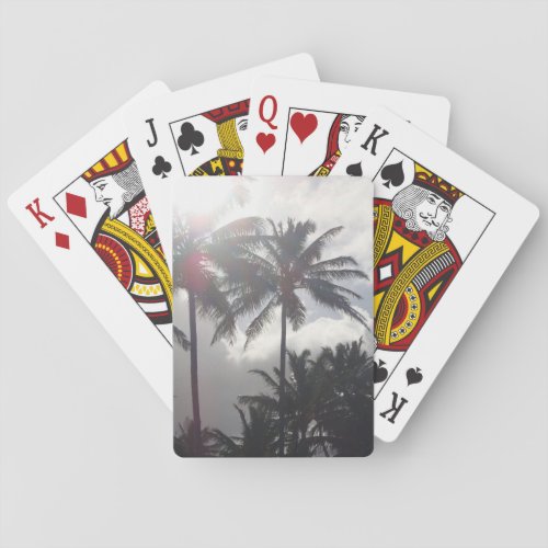 Blue Palms Poker Cards