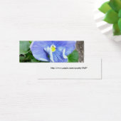 Blue Pansy Bookmark (Desk)