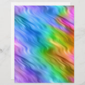 Blue Pansy Wavy Texture (Front/Back)