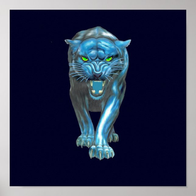 BLUE PANTHER POSTER (Front)