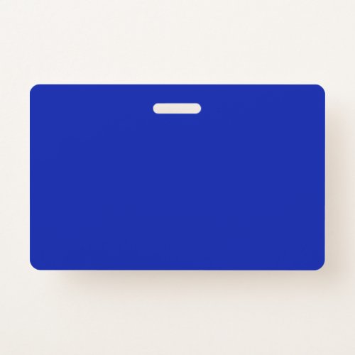 Blue Pantone solid color  Badge