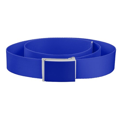 Blue Pantone solid color  Belt