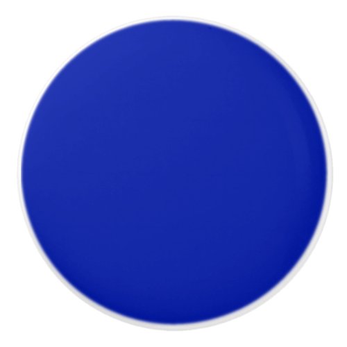 Blue Pantone solid color  Ceramic Knob