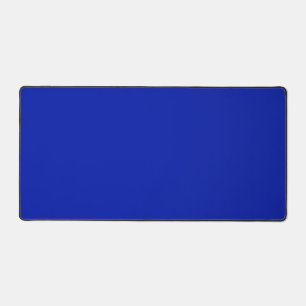 Blue (Pantone) (solid color) Desk Mat