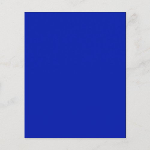 Blue Pantone solid color  Flyer