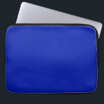 Blue (Pantone) (solid color)  Laptop Sleeve<br><div class="desc">Blue (Pantone) (solid color)</div>