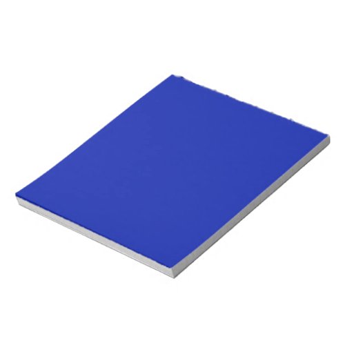 Blue Pantone solid color  Notepad