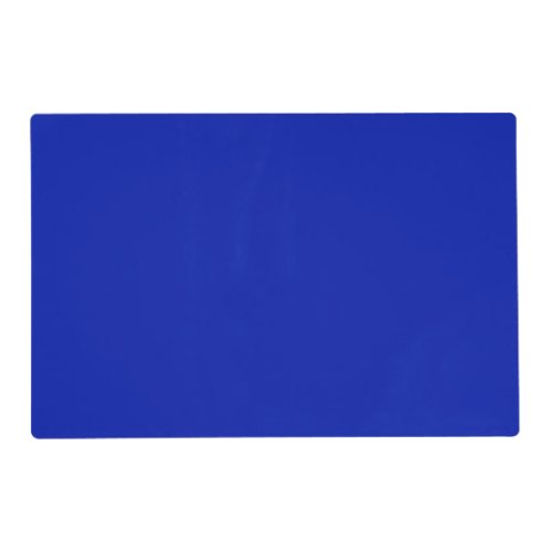 Blue Pantone solid color  Placemat