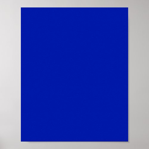 Blue Pantone solid color  Poster