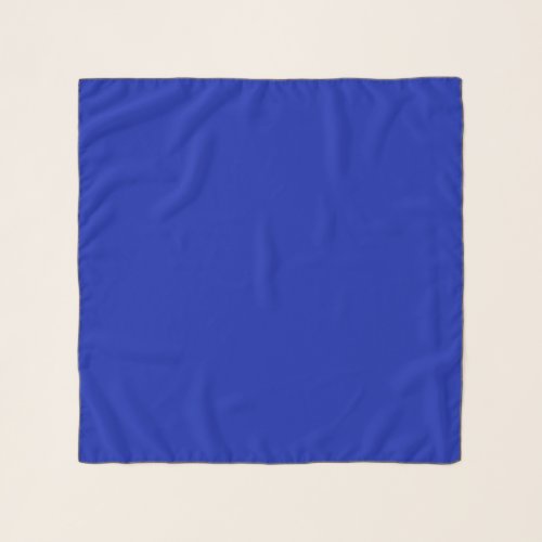 Blue Pantone solid color  Scarf