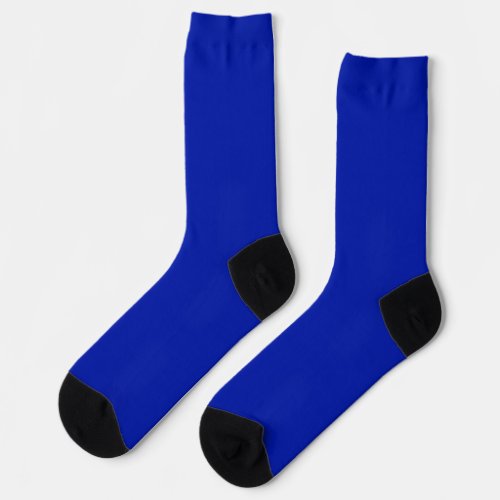 Blue Pantone solid color  Socks