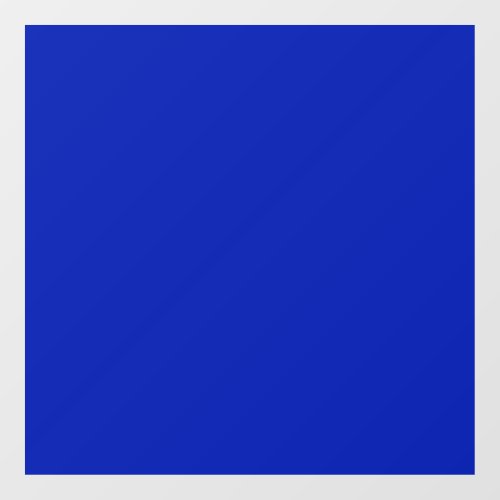 Blue Pantone solid color  Window Cling