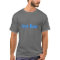 Blue Papa Bear Father's Day Gift - black tshirt