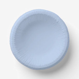 Blue paper bowls
