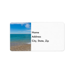 Blue Paradise At Lake Michigan Address Label