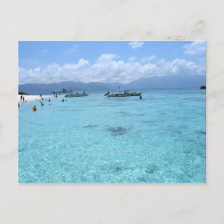 Blue Paradise Postcard