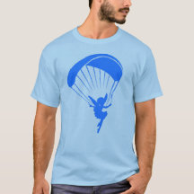 Blue Paragliding Pixie Tshirt