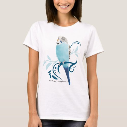 Blue Parakeet T_Shirt