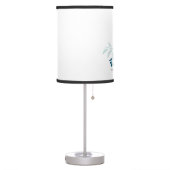 Blue Parakeet Table Lamp (Left)