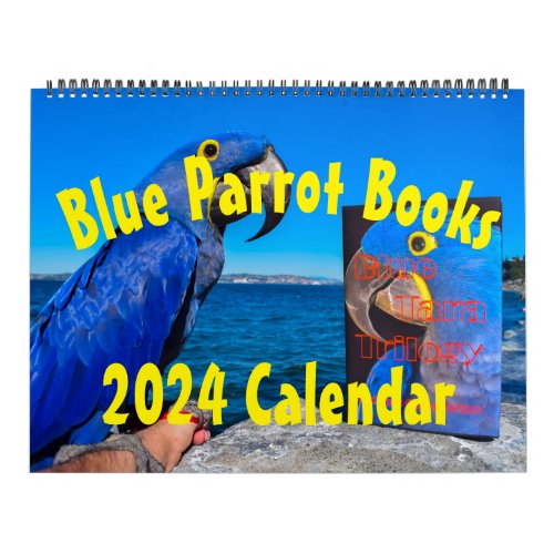 Blue Parrot Books 2024 Calendar