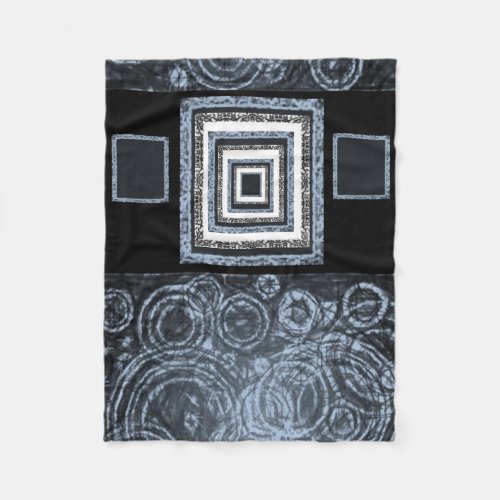 blue pasley custom fleece blanket