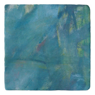 Blue Pastel -Autistic Artist Trivet