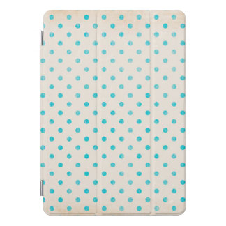 Blue Pastel Polka Dots iPad Case