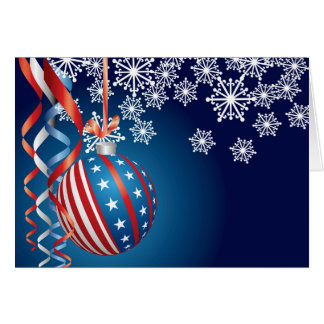 Patriotic Christmas Cards | Zazzle