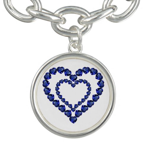 Blue Pattern  Bracelet