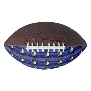 Blue Pattern Football
