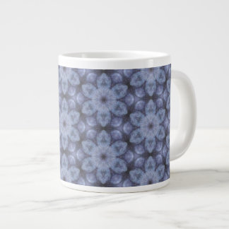 Blue Pattern Giant Coffee Mug
