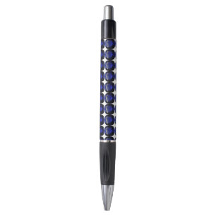 Blue Pattern Pen