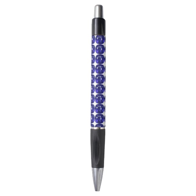 Blue Pattern Pen (Front Vertical)