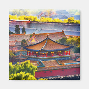 Blue Pavilion, Forbidden City Magnet