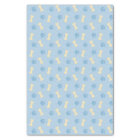 Blue Paw Print Bone Pattern