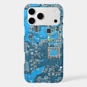 Blue PCB Circuit Board Design for IT Pros Case-Mat iPhone 17 Pro Max Case