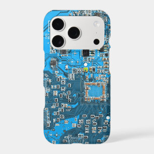 Blue PCB Circuit Board Design for IT Pros Case-Mat iPhone 17 Pro Case